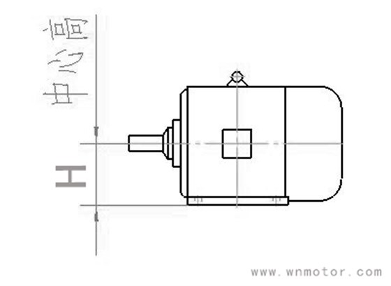 皖南電機：節能電機機座中心高