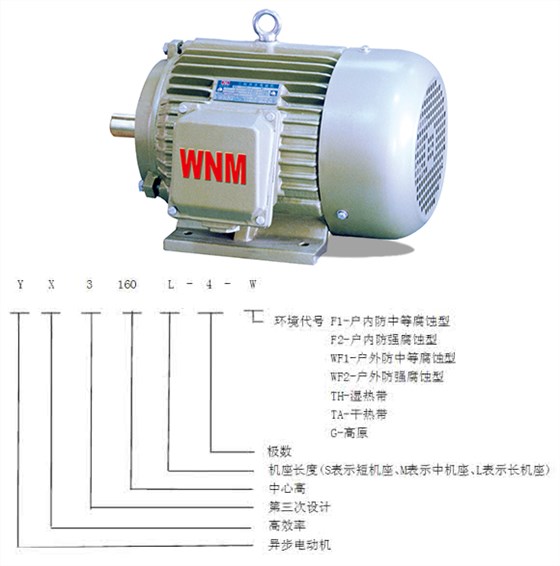 電機(jī)的型號(hào)及含義