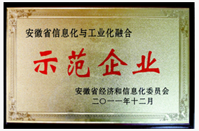 皖南電機：安徽省信息化與工業(yè)化融合示范企業(yè)